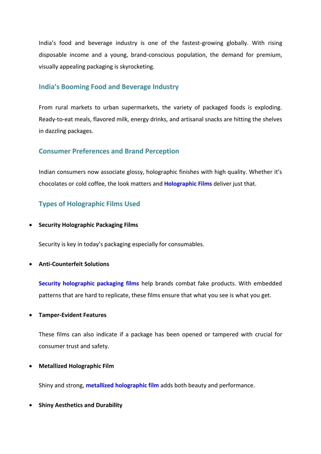 india s food and beverage industry