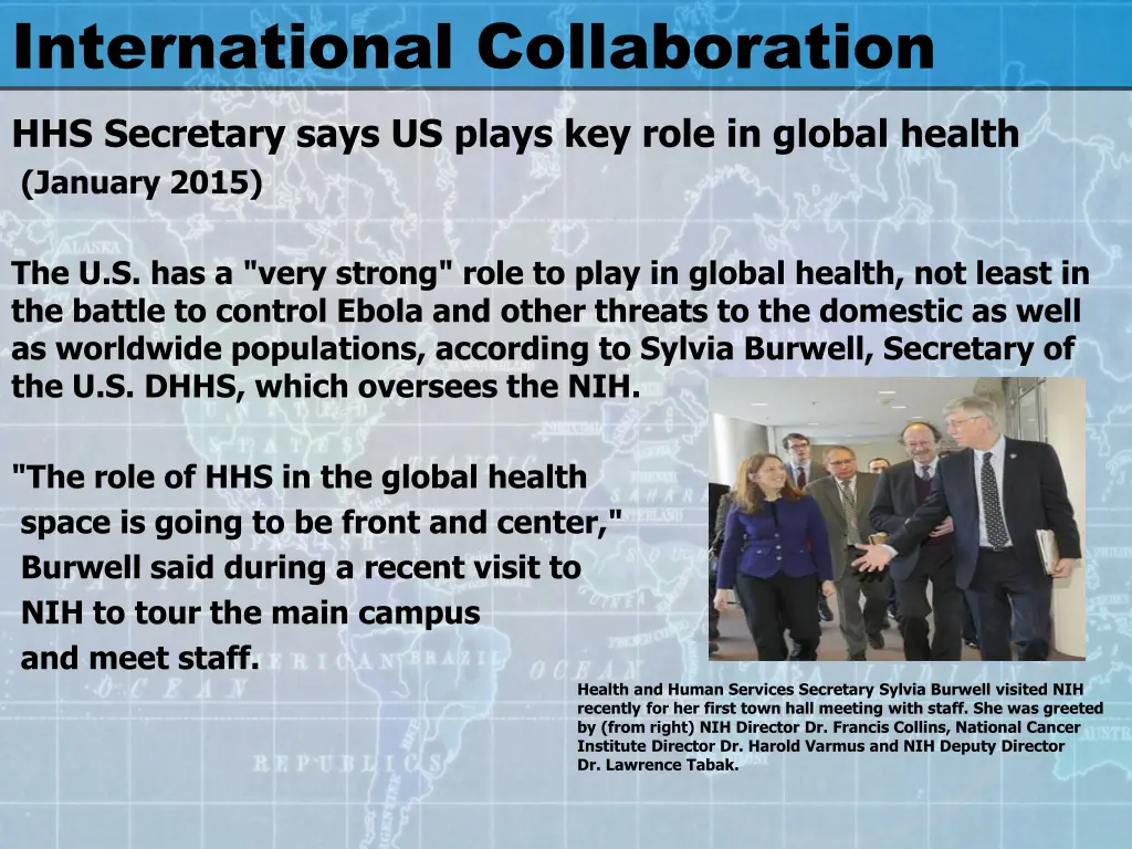 international collaboration