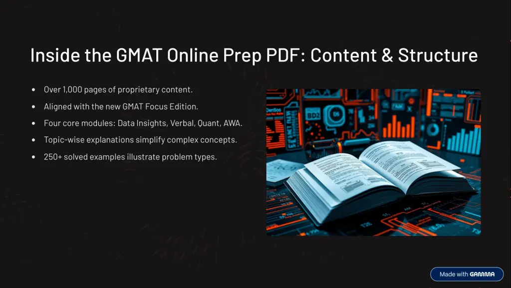 inside the gmat online prep pdf content structure