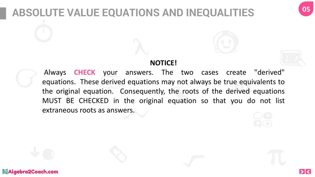 absolute value equations and inequalities 3