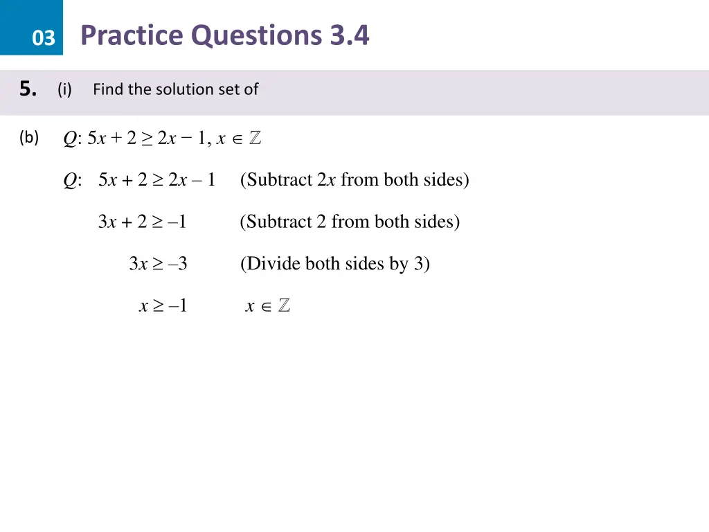 03 practice questions 3 4 25