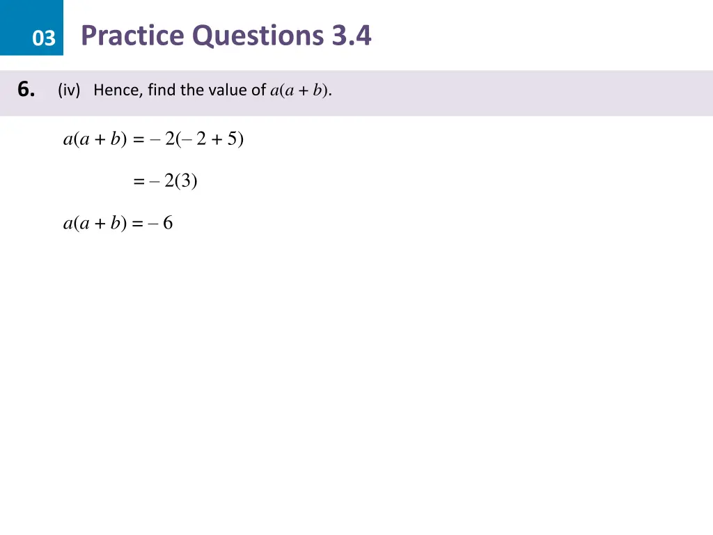 03 practice questions 3 4 30