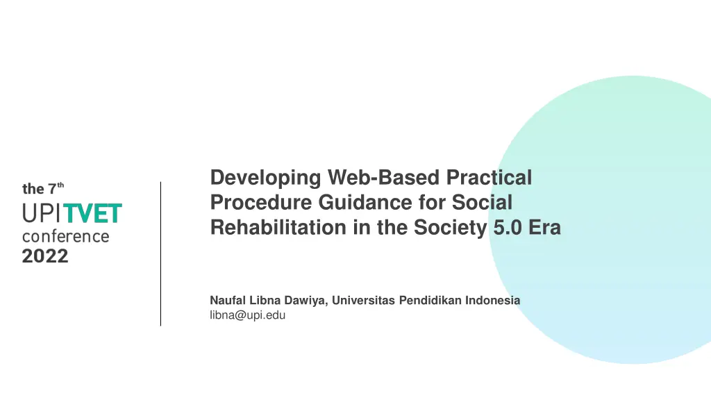developing web based practical procedure guidance