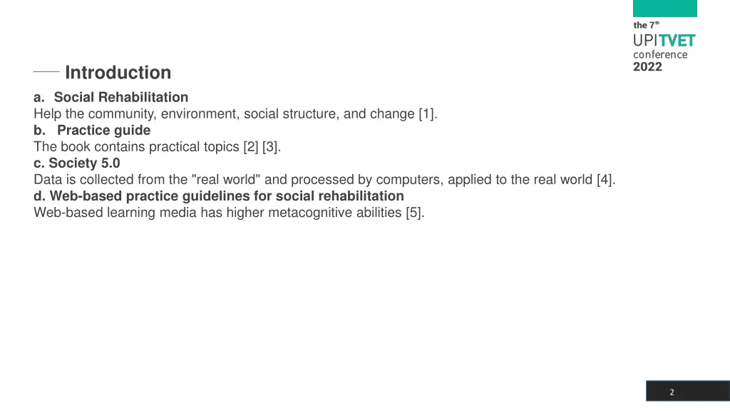 introduction a social rehabilitation help