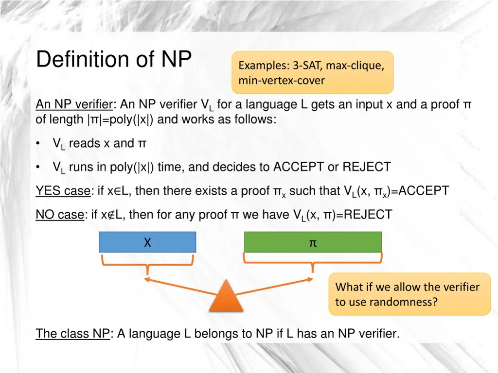definition of np