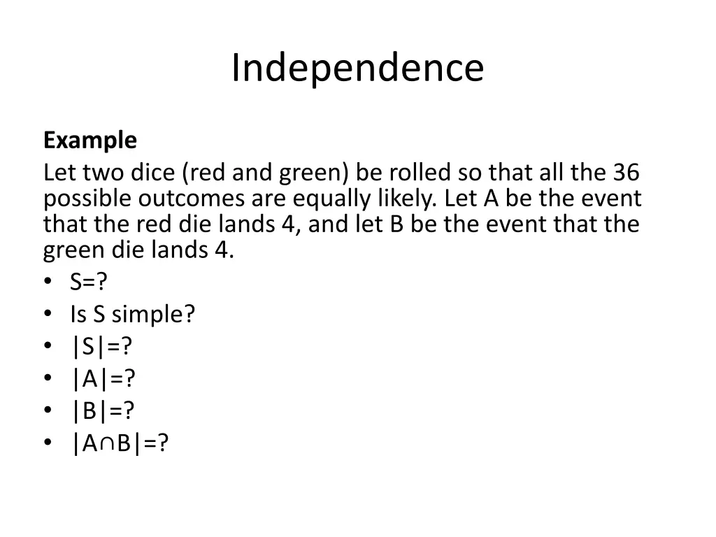 independence 1