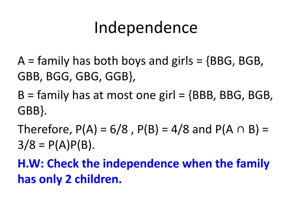 independence 6