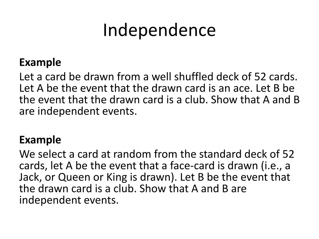 independence 7