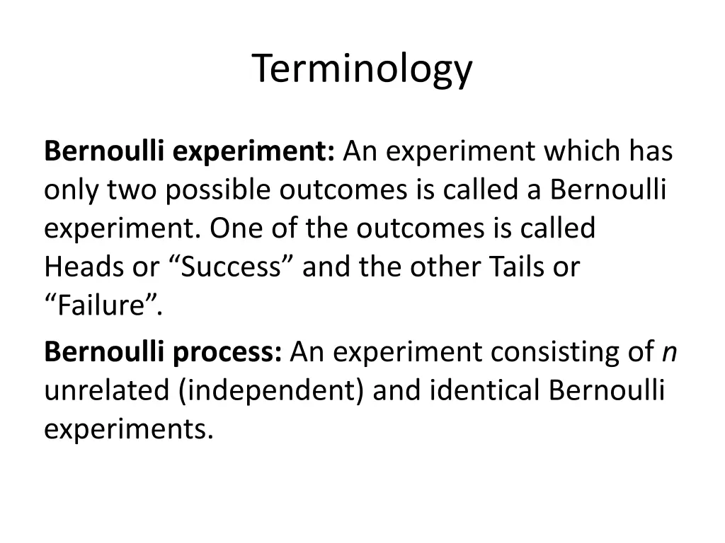 terminology