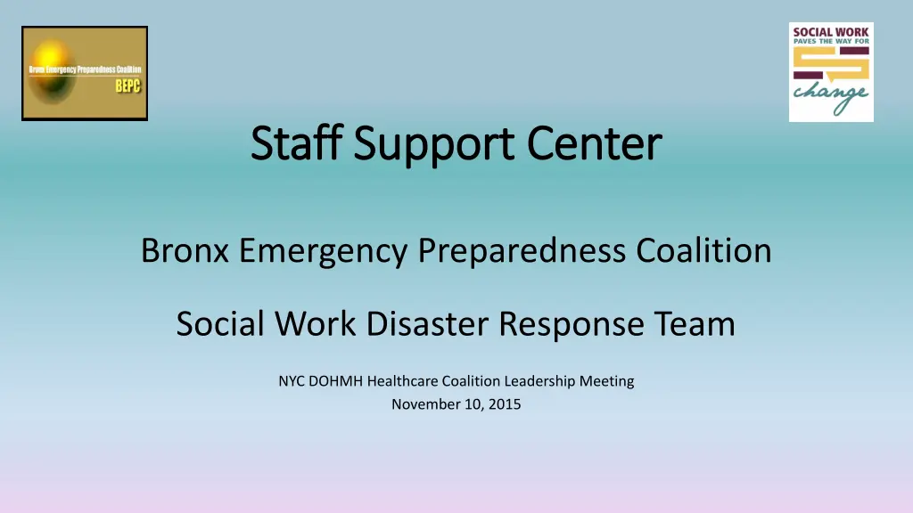 staff support center staff support center