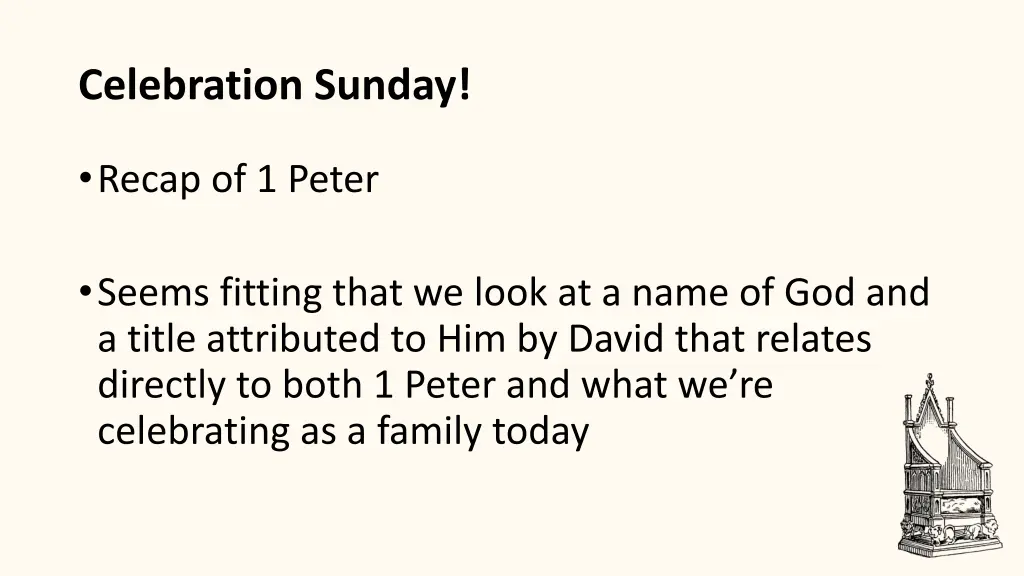 celebration sunday