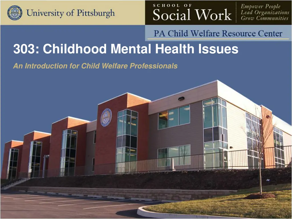 303 childhood mental health issues