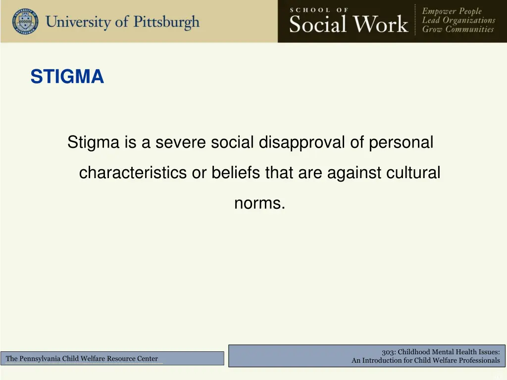 stigma