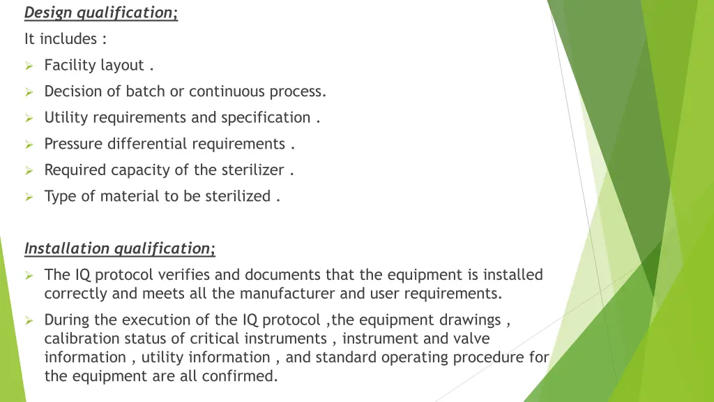 design qualification