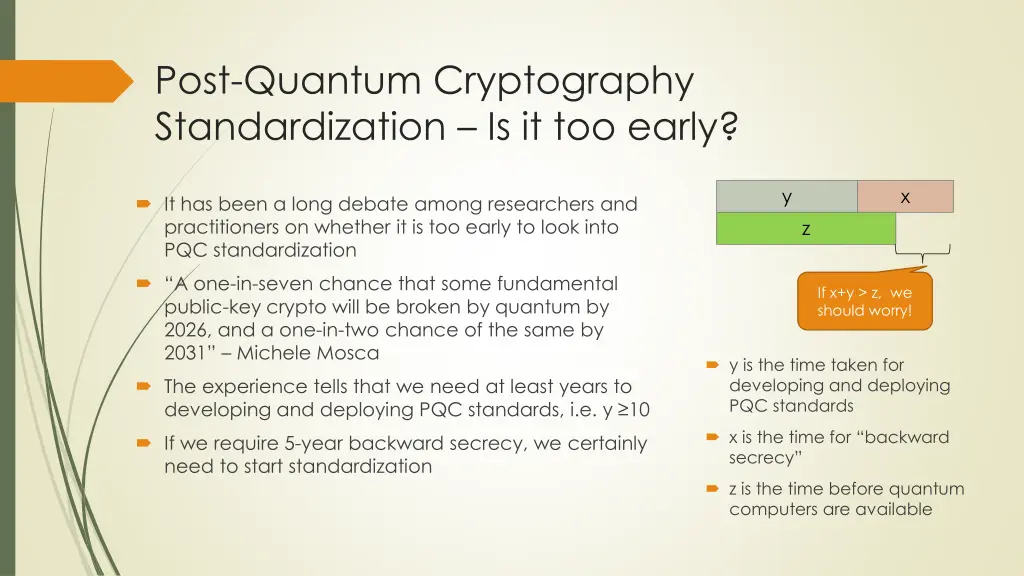 post quantum cryptography standardization