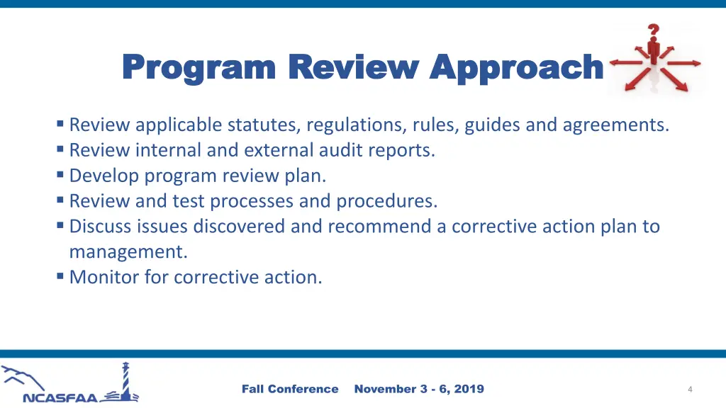 program review approach program review approach