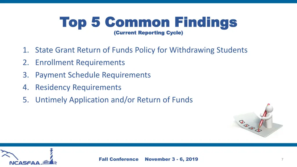 top 5 common findings top 5 common findings