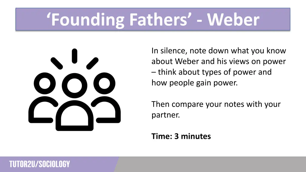founding fathers weber