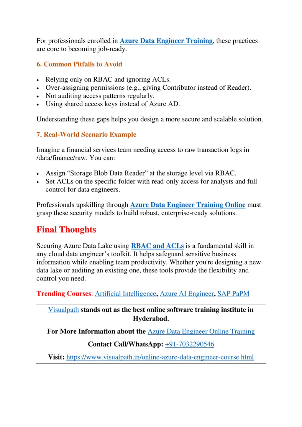 for professionals enrolled in azure data engineer