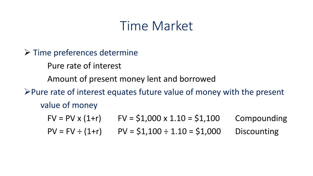 time market 1