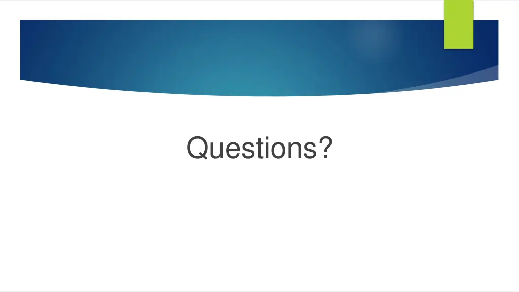questions
