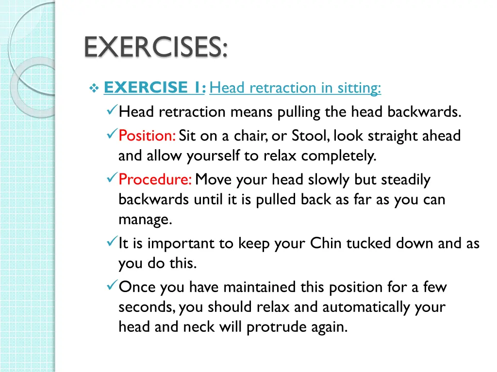 exercises