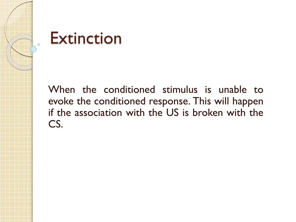 extinction