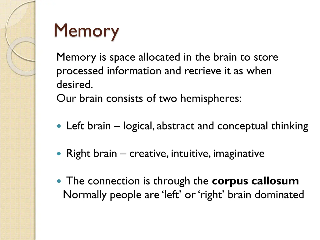 memory