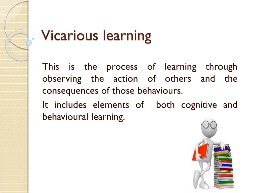 vicarious learning