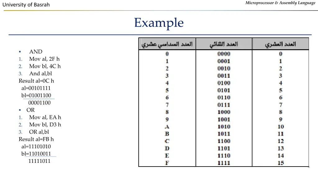 microprocessor assembly language 2