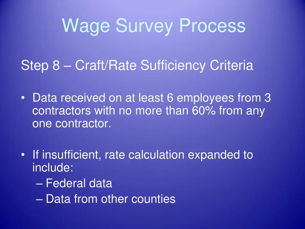 wage survey process 4