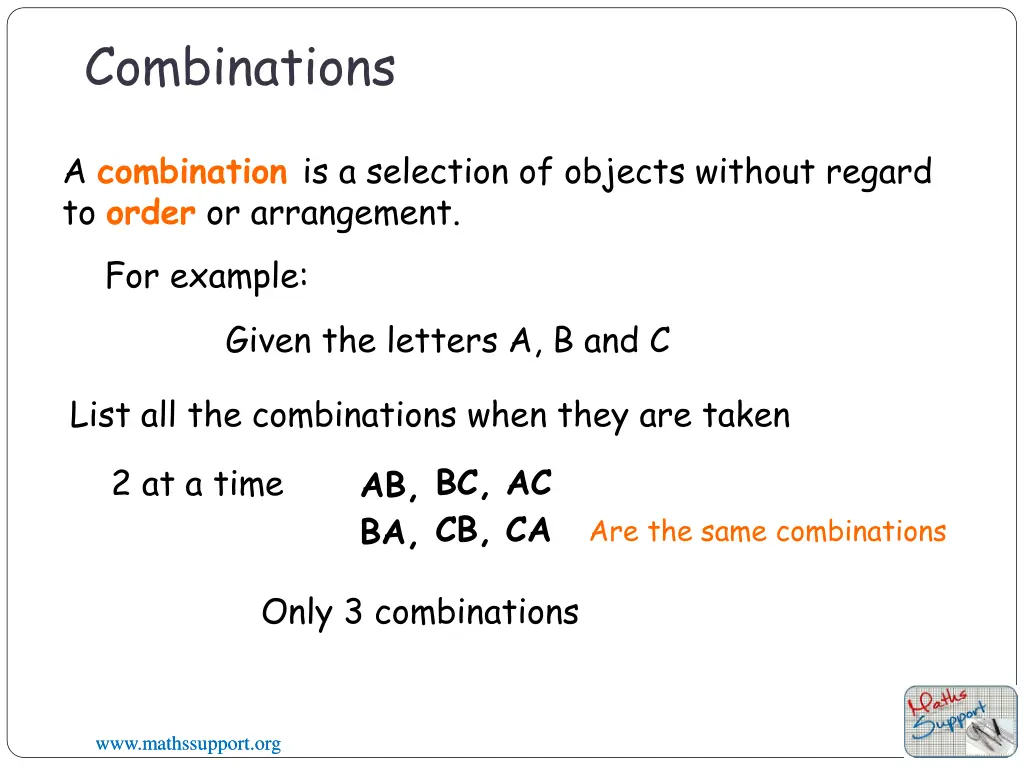 combinations 1