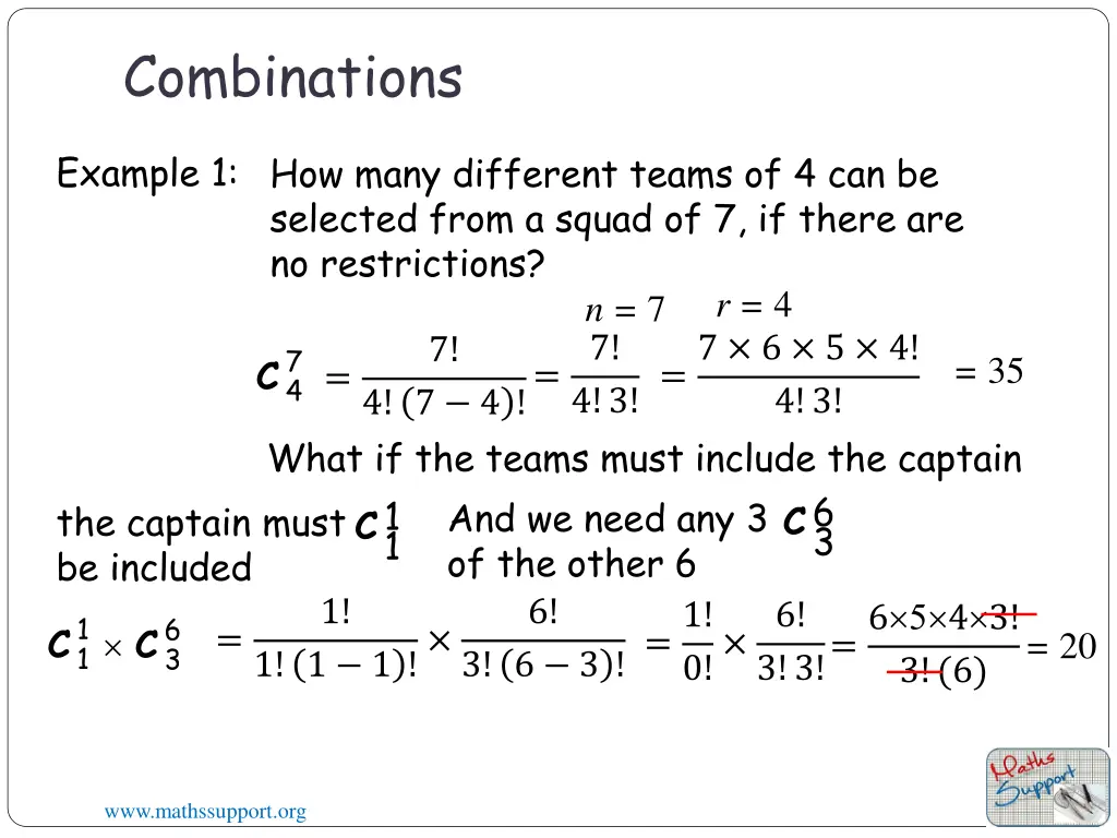 combinations 3
