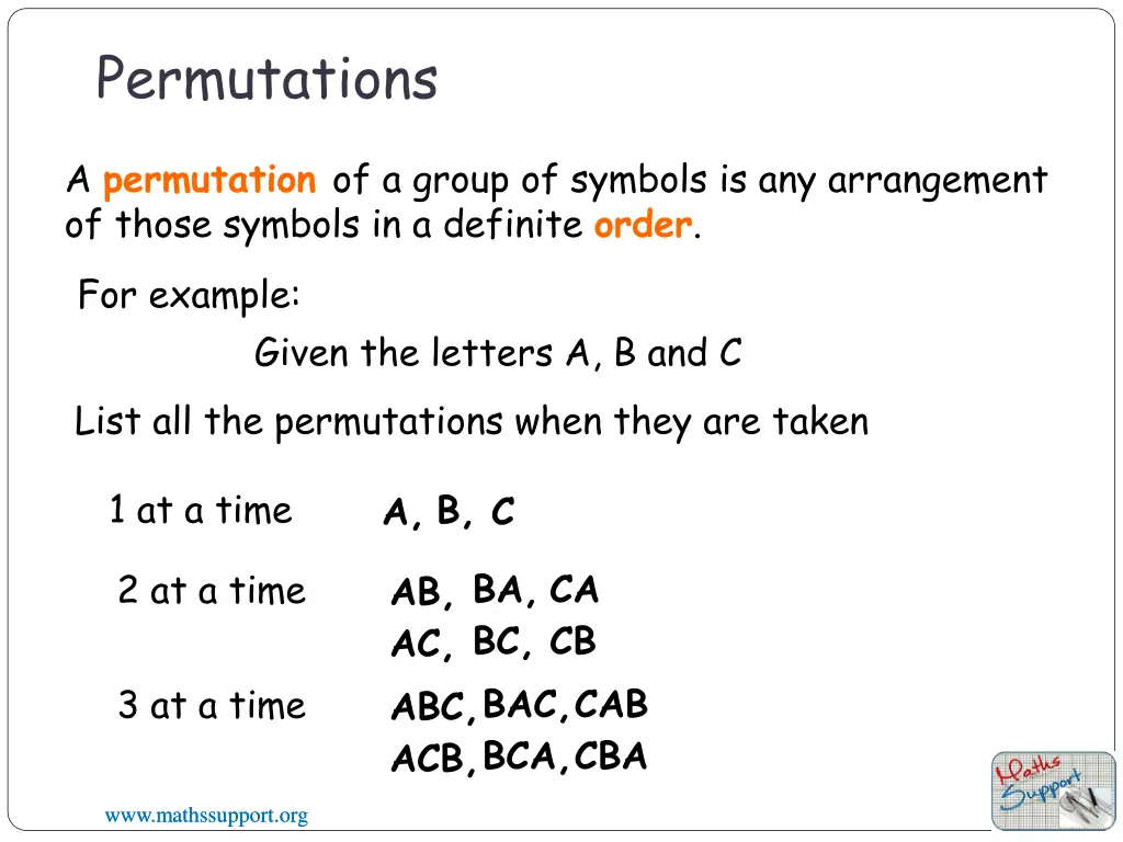 permutations