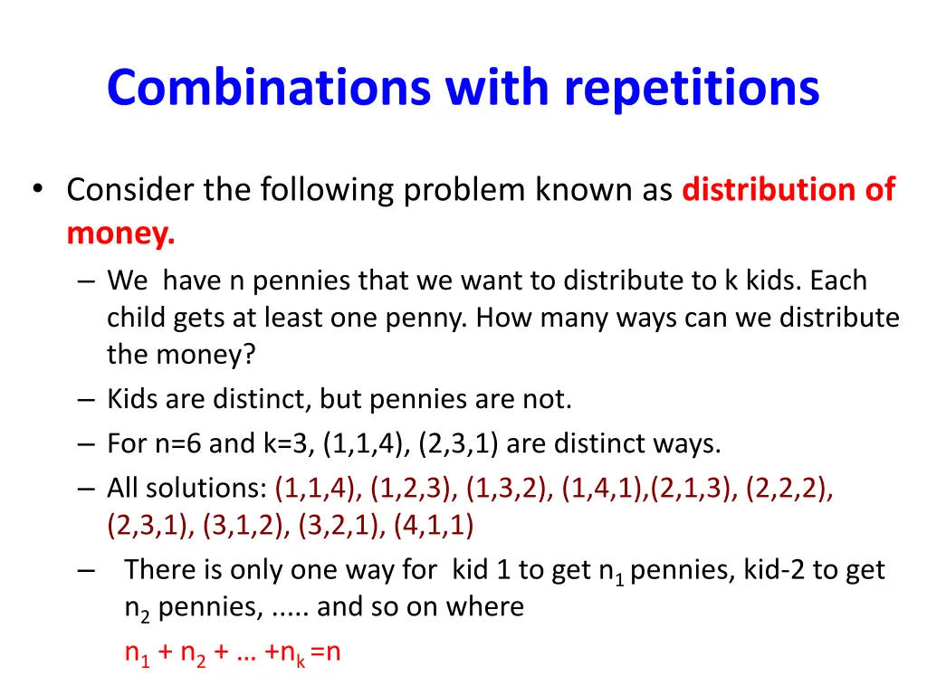 combinations with repetitions 3
