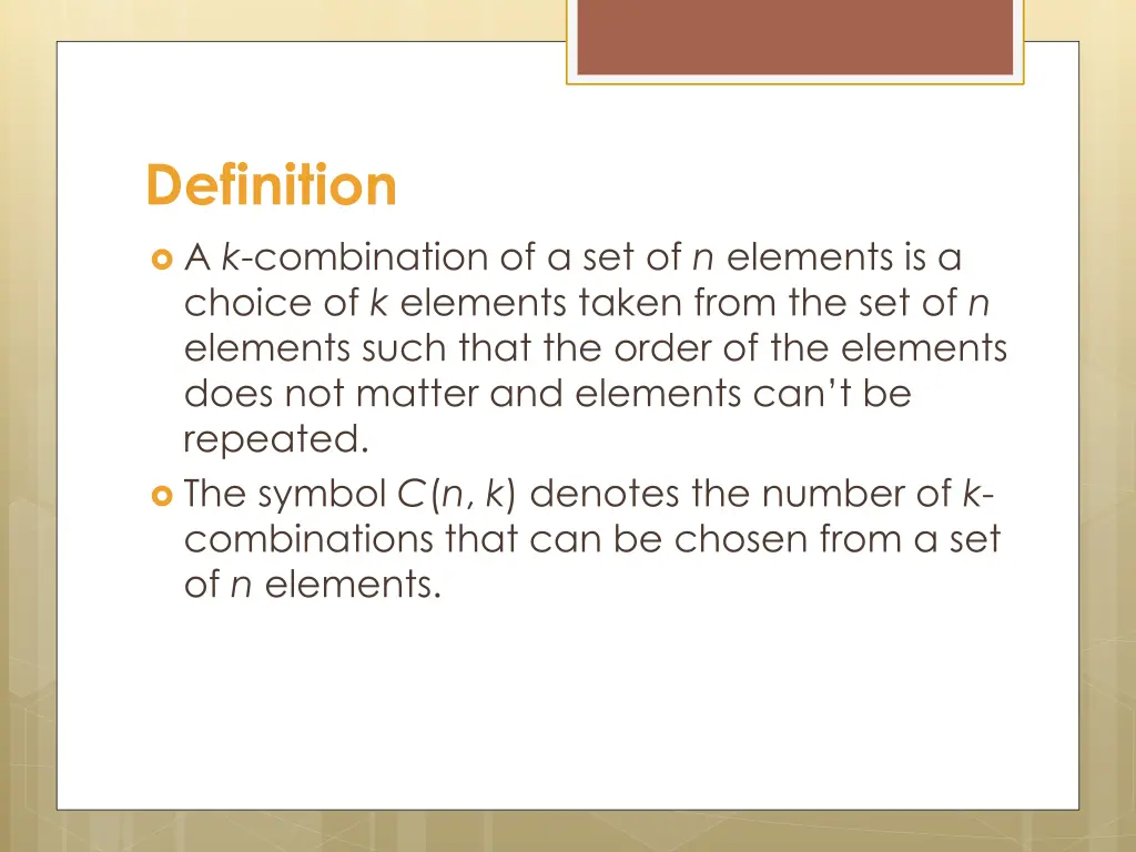 definition