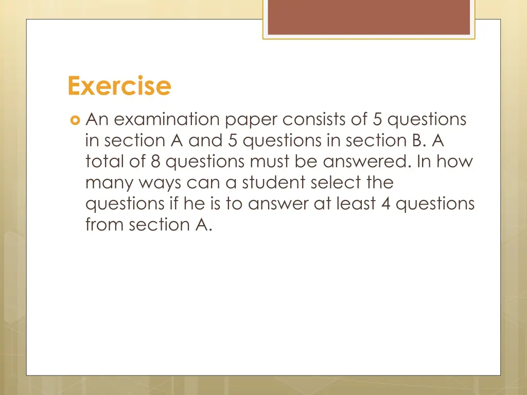 exercise 5