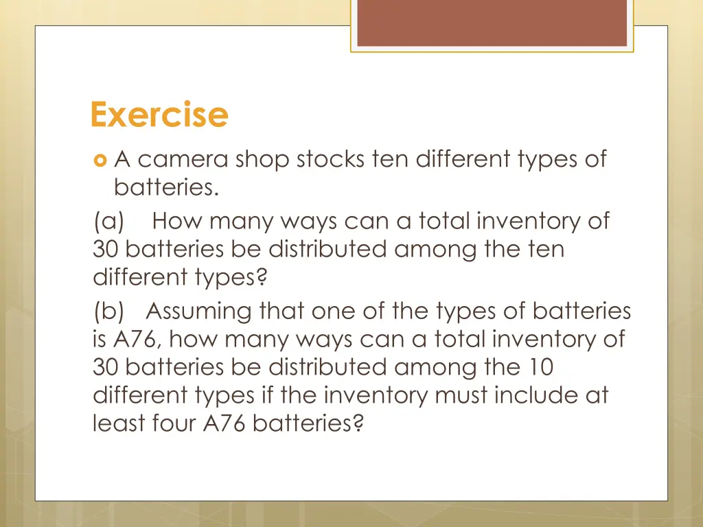 exercise 6