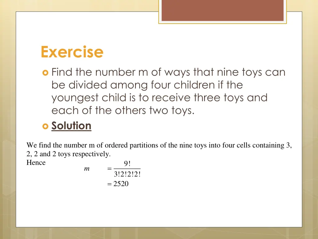 exercise 7