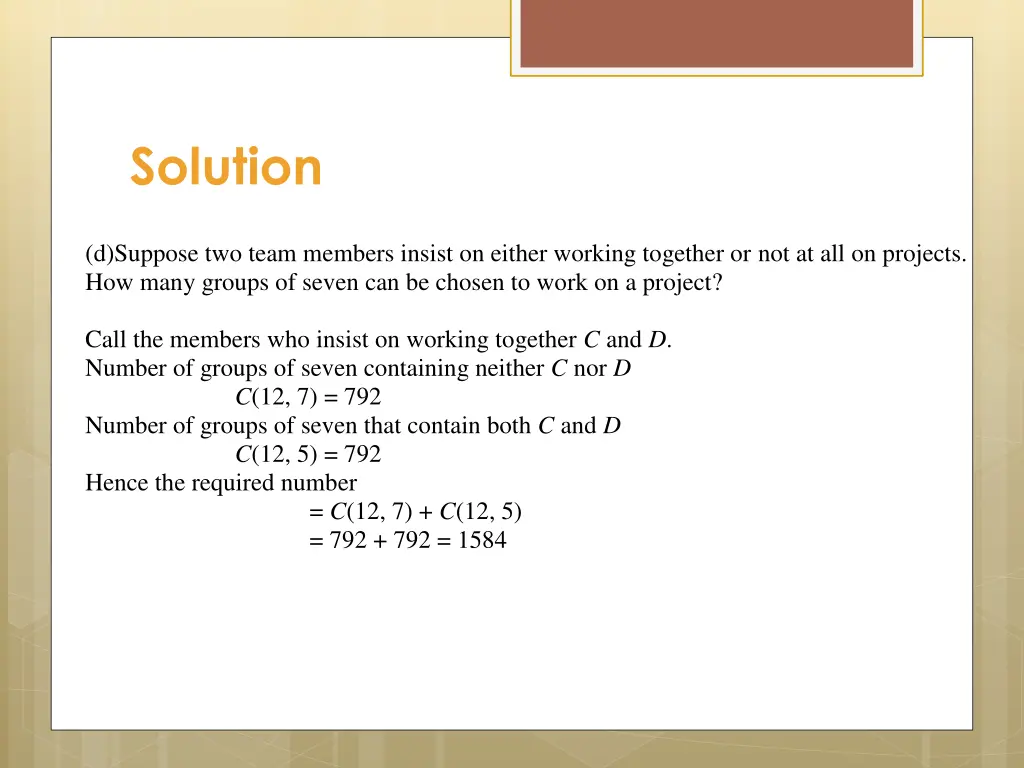 solution 6