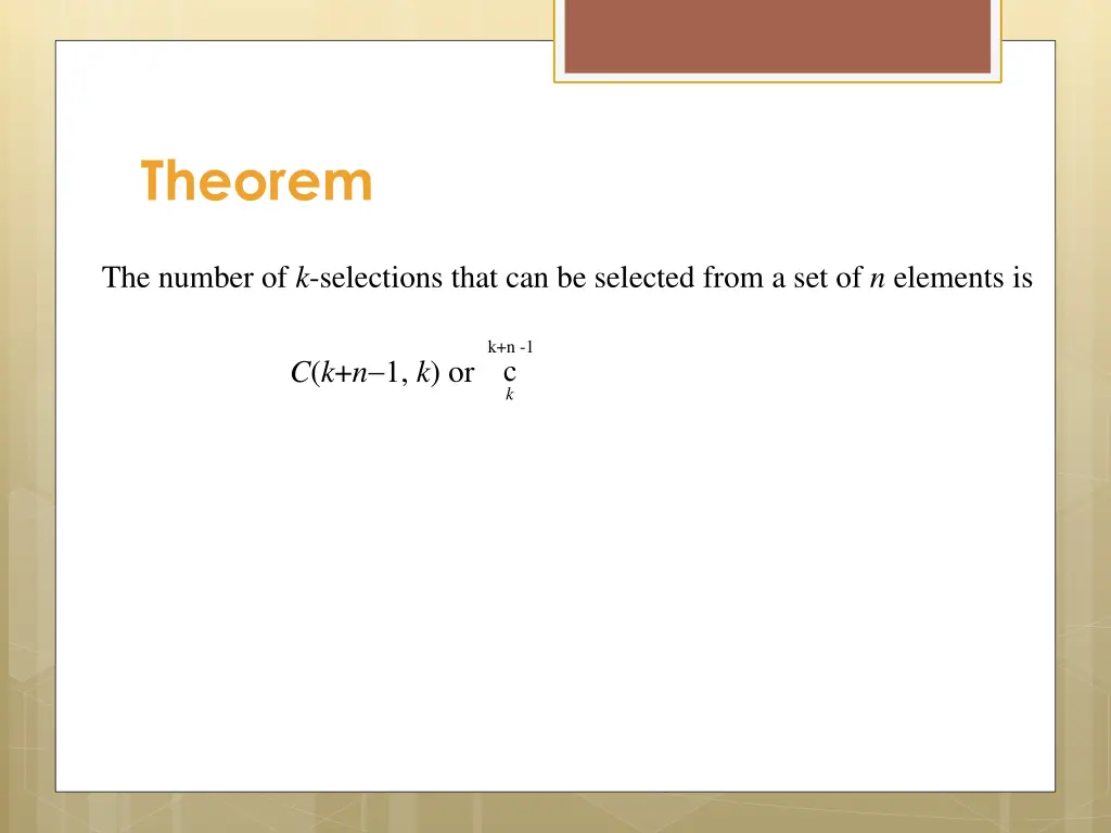 theorem