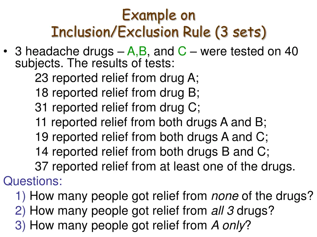 example on 1