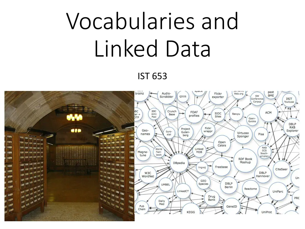 vocabularies and linked data