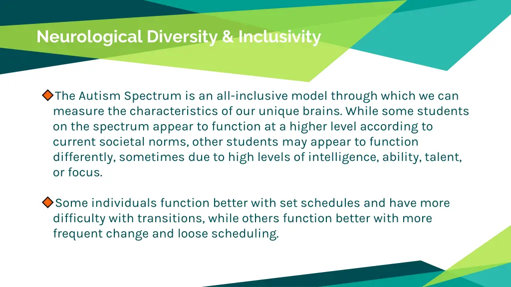 neurological diversity inclusivity