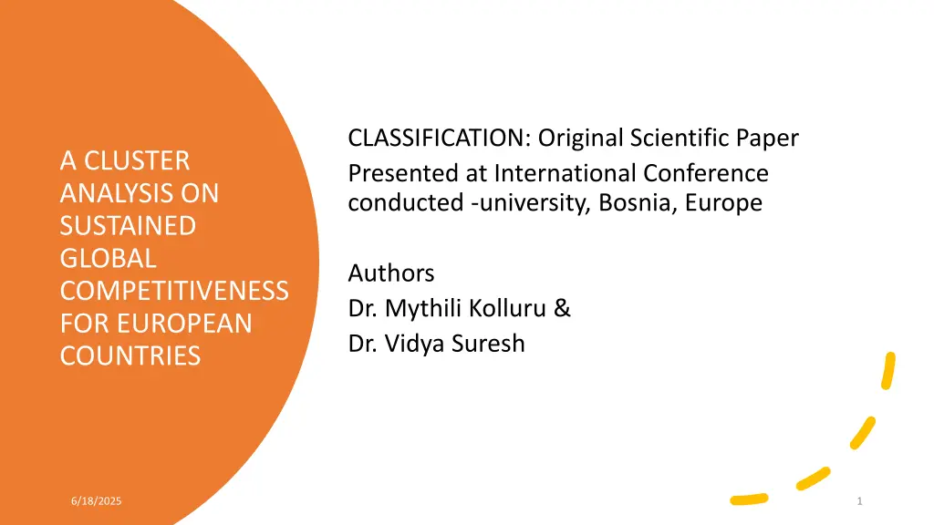 classification original scientific paper