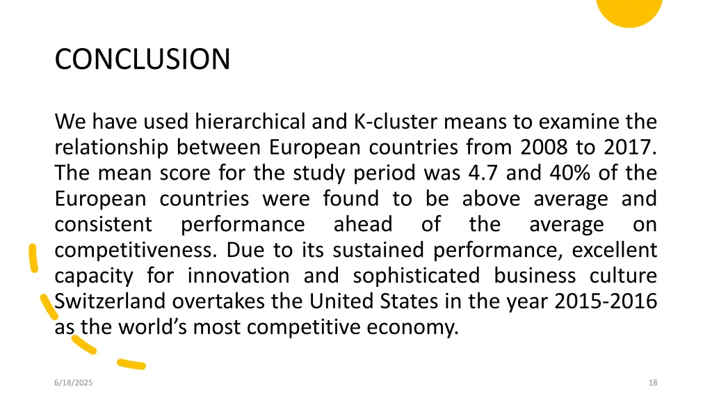 conclusion
