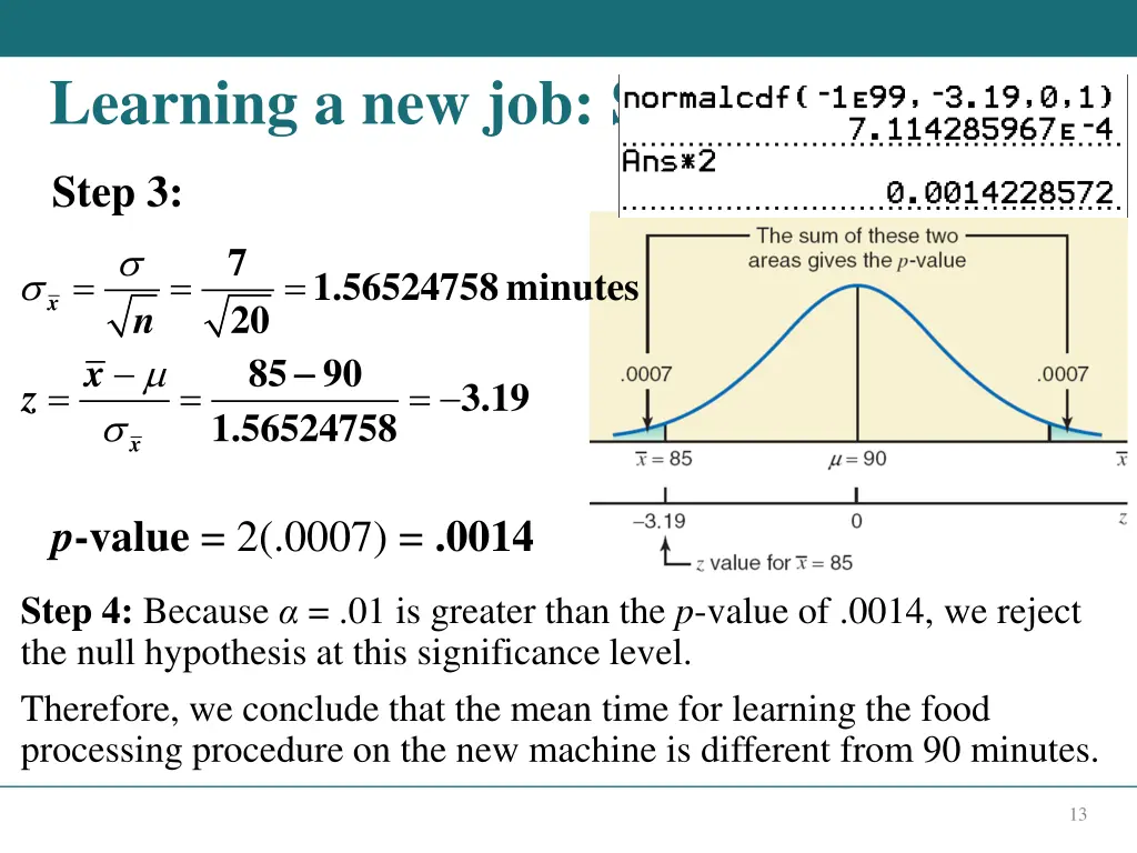 learning a new job solution 2 of 2