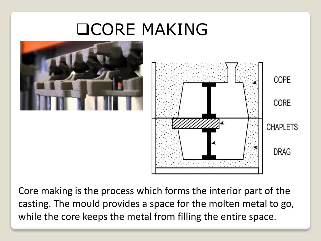 core making