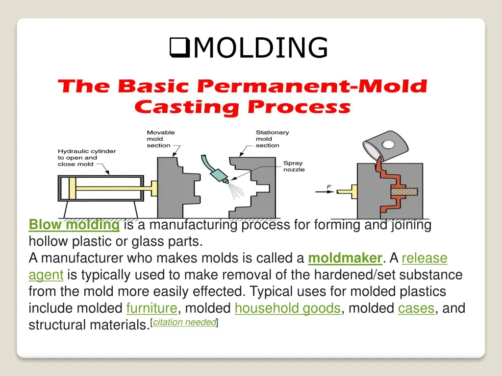 molding