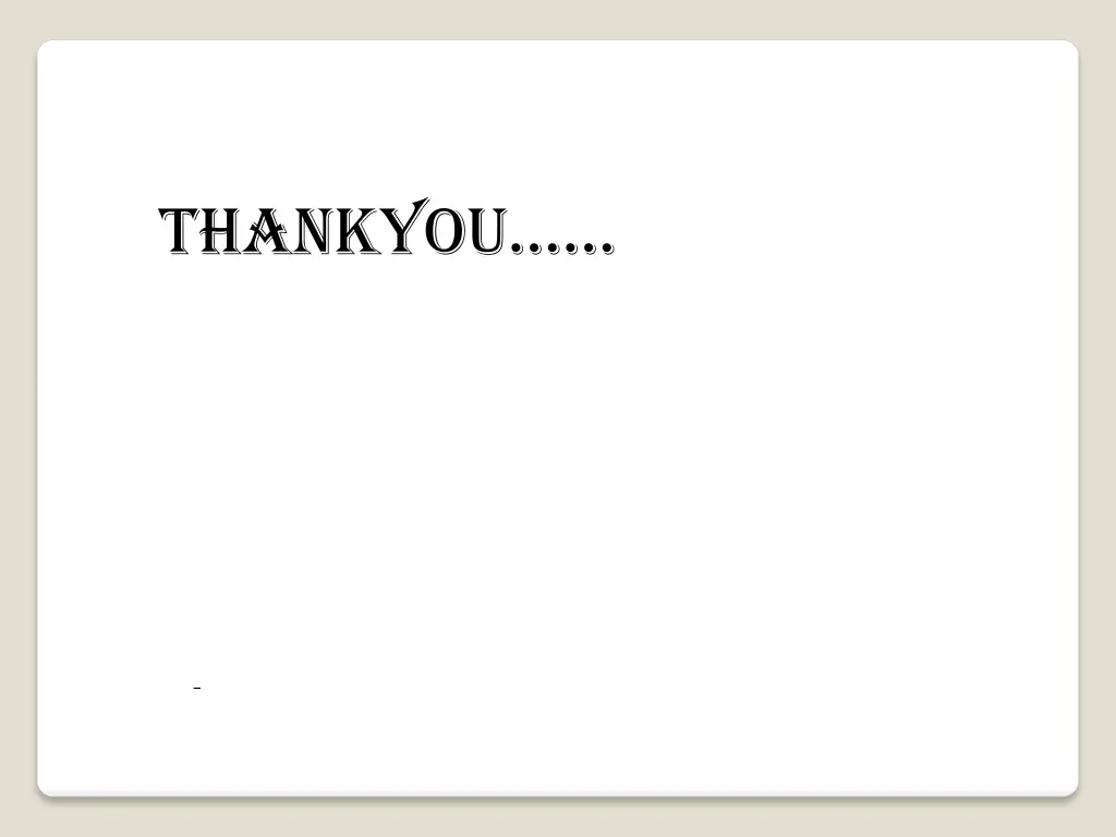 thankyou